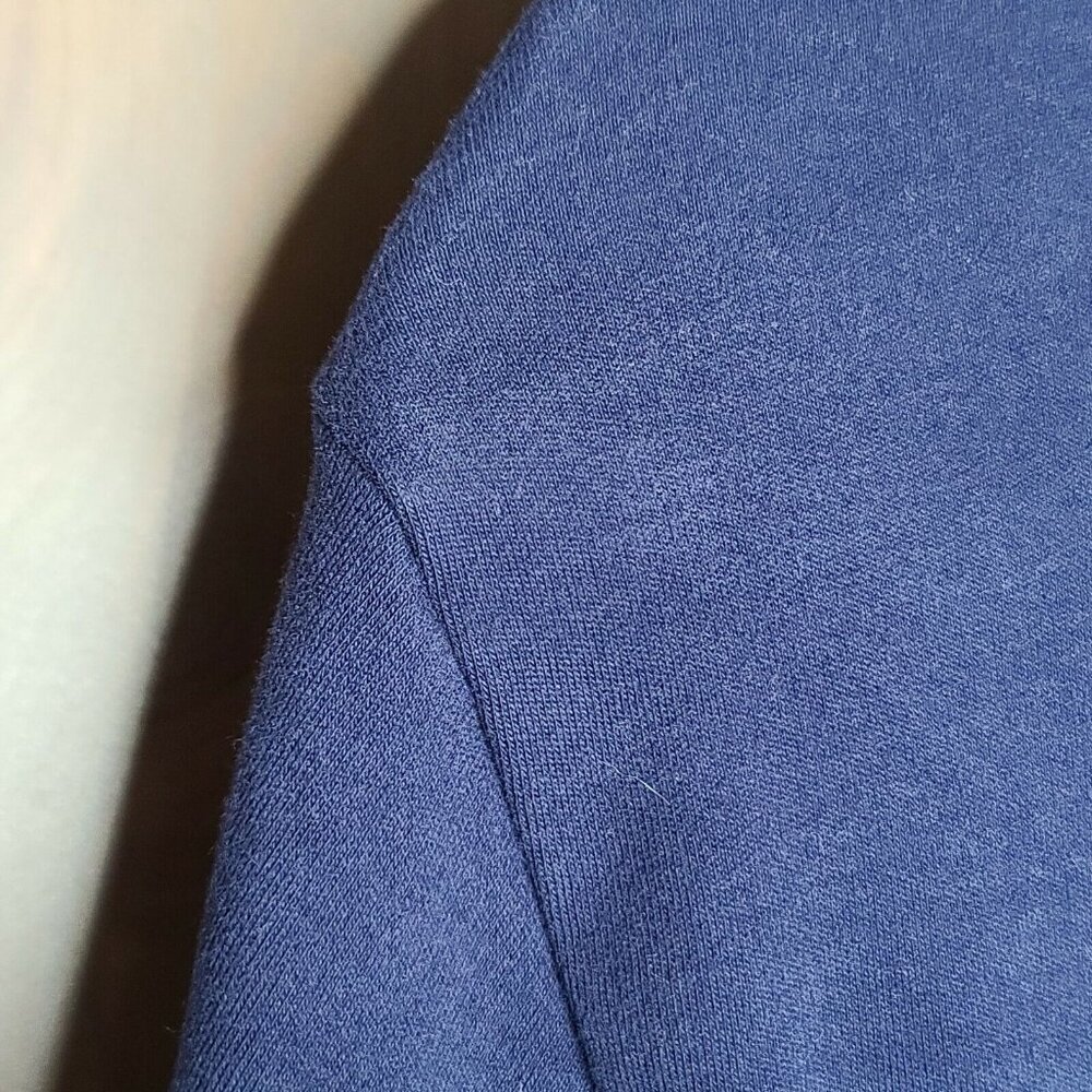 Fila Sweatshirt Mens Medium Blue Pullover Long Sleeve Athleisure Active Casual - Picture 9 of 10